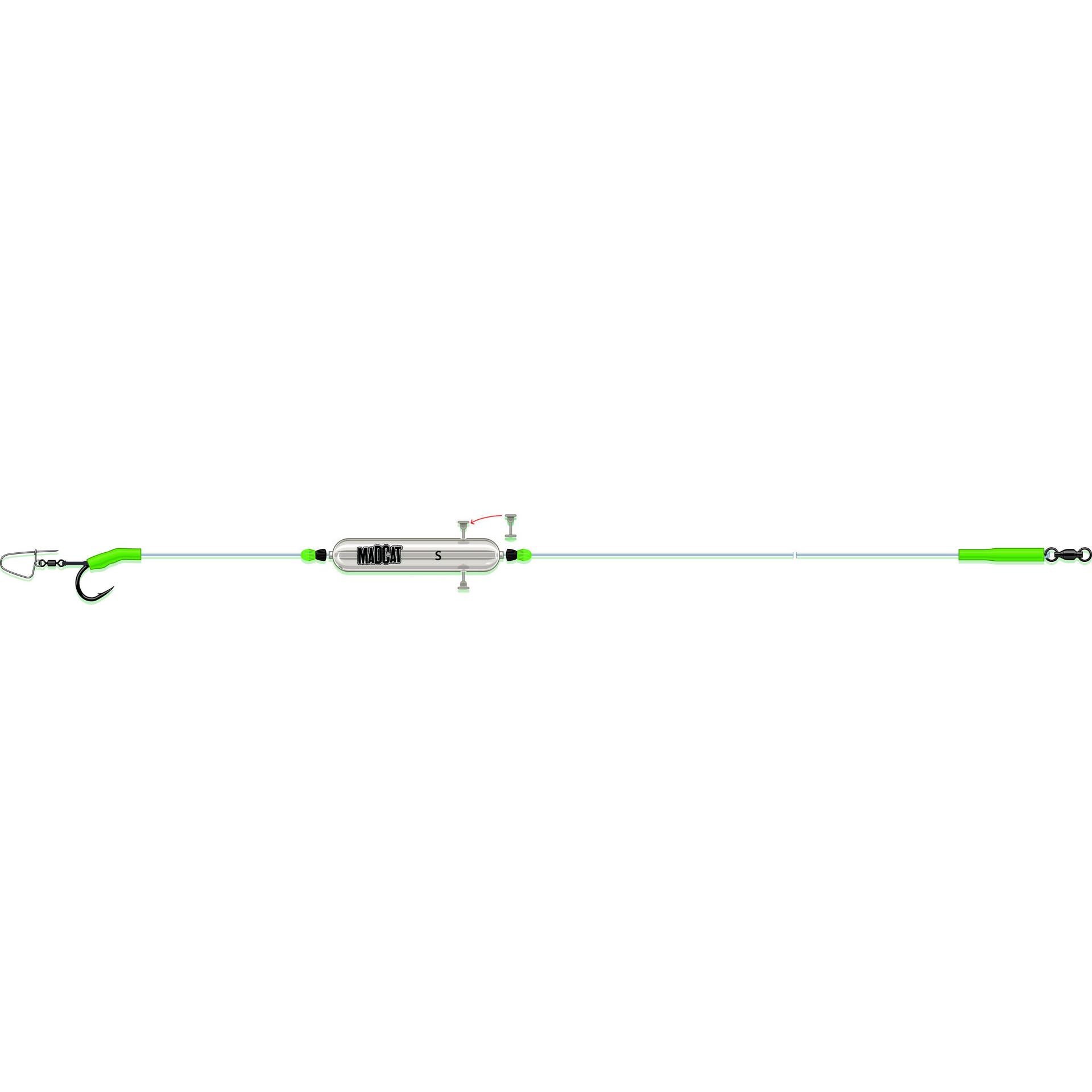 Adjustable River Rigs Nose Clip Single