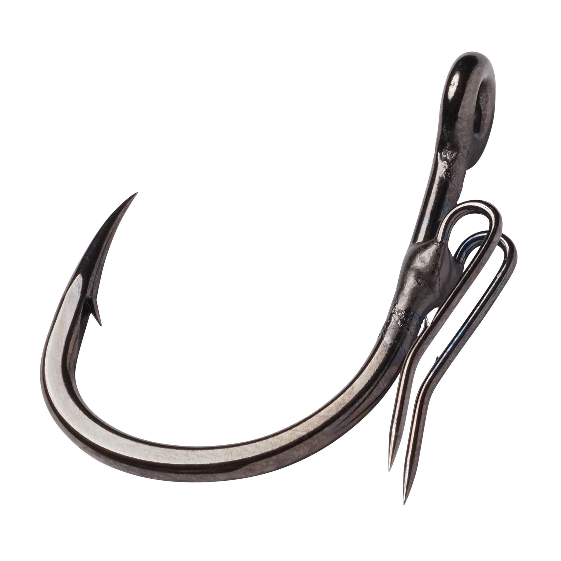 MADCAT Black Nickel 6X Dead Bait Single Hooks